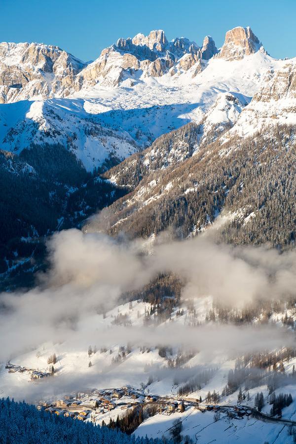 Residenza Domino Aparthotel Selva di Cadore Bagian luar foto